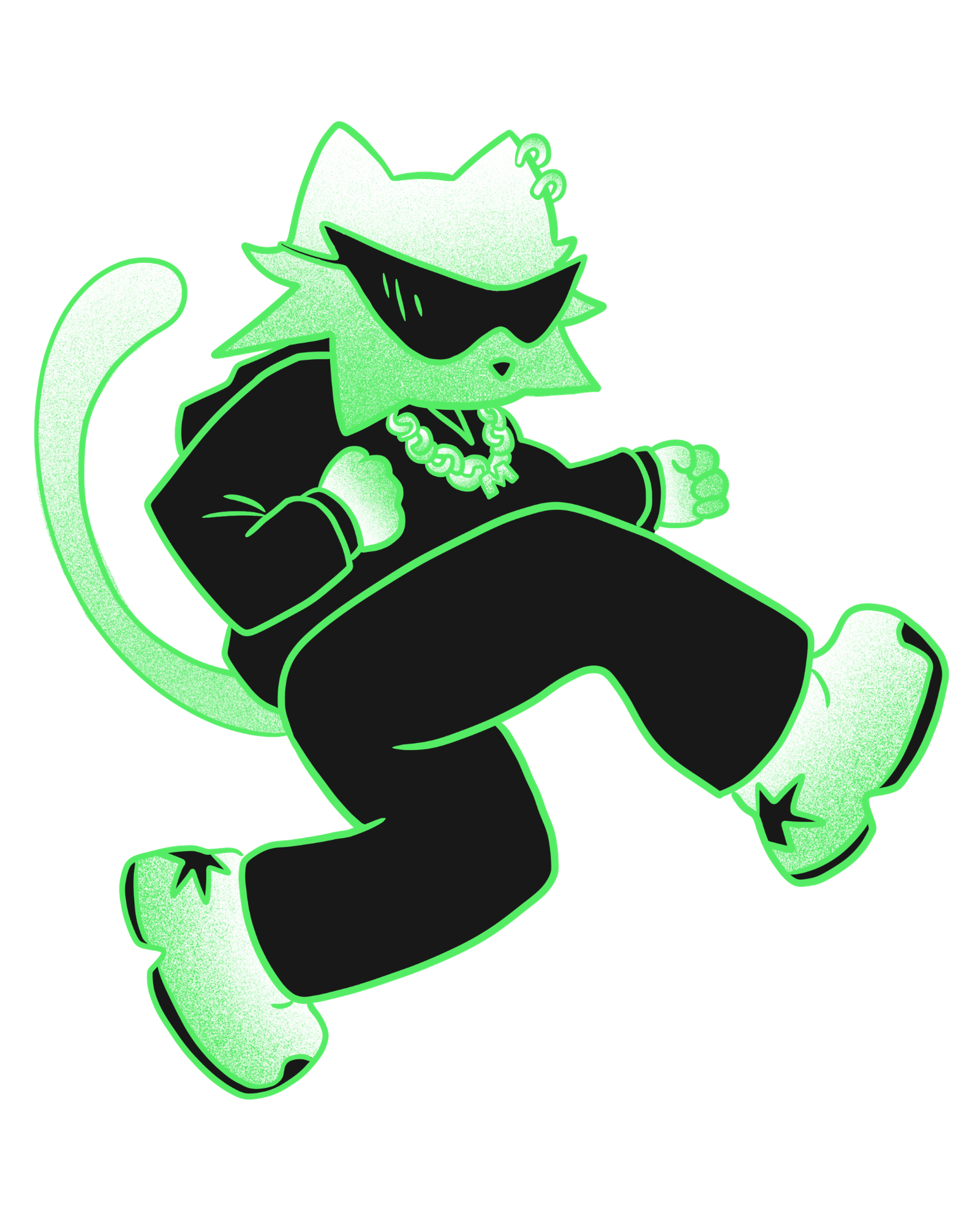Mascota de Remember Beats bailando